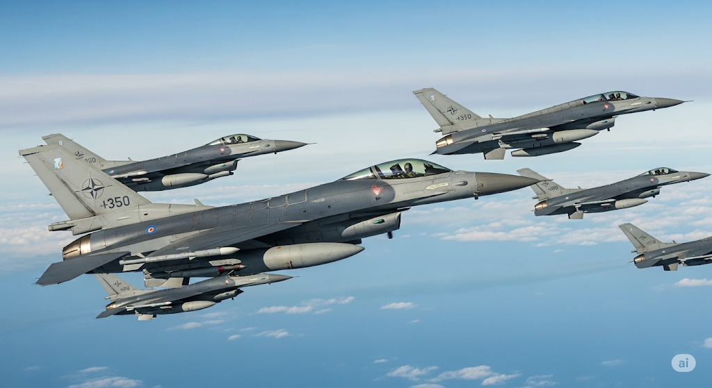 NATO Fighter Jets Scramble Amid Surge in Russian Attacks 1 image 122